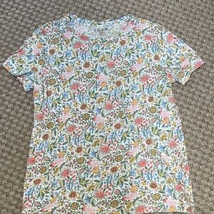 LOFT Multicolor Floral Tee
